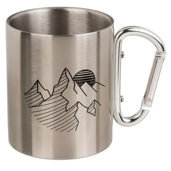 Tasse inox mousqueton