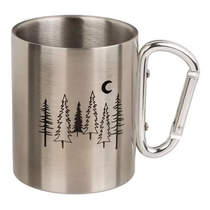 Tasse inox mousqueton
