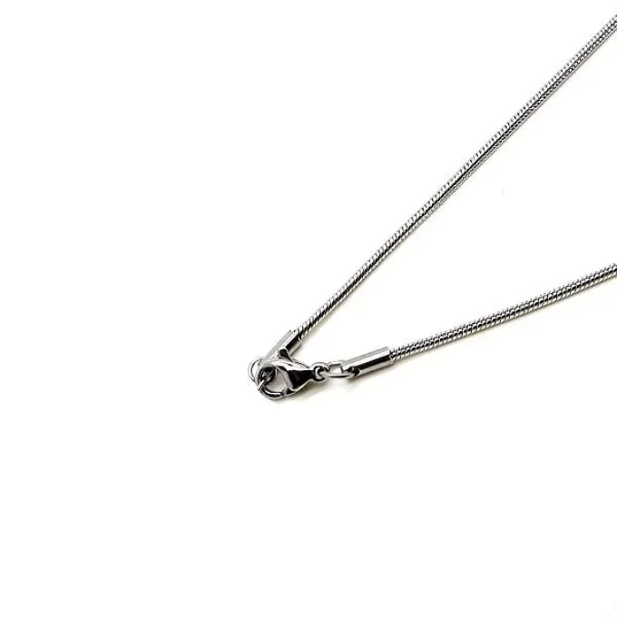 Collier maille Serpent pour diffuseur Aromatherapie 