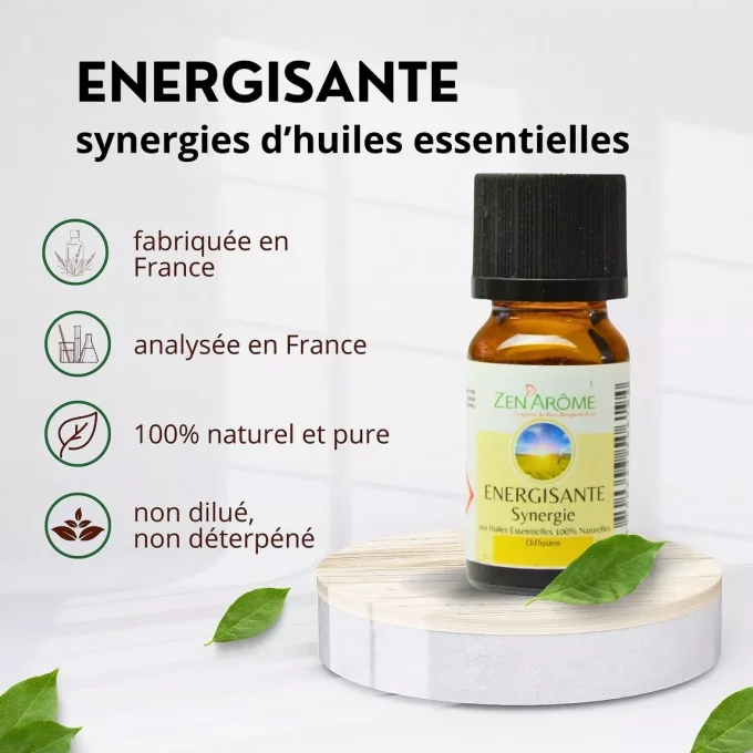 Huile Essentielle Synergie Énergisante