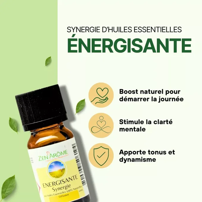 Huile Essentielle Synergie Énergisante