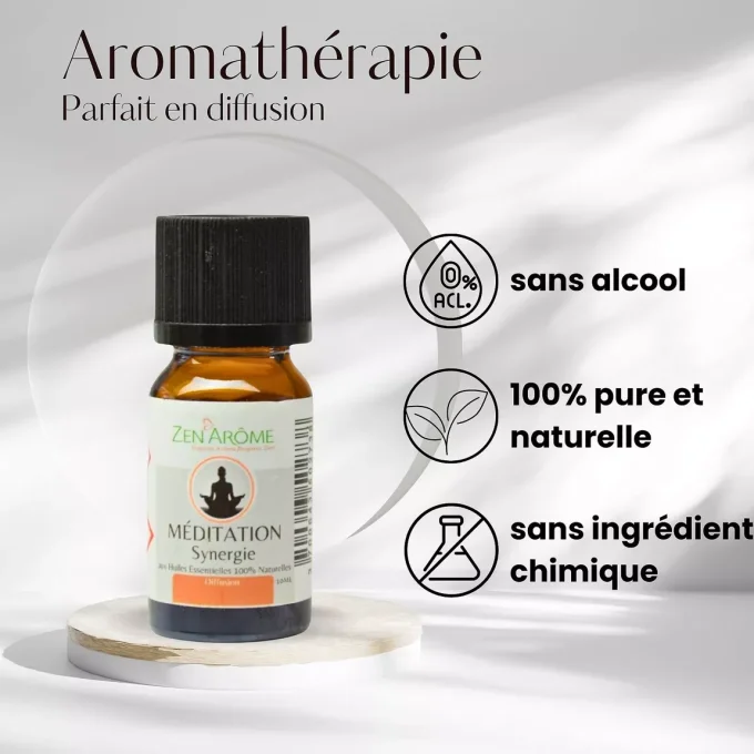 Huile Essentielle Synergie Méditation