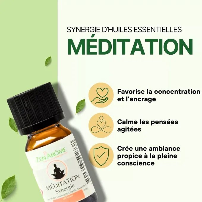 Huile Essentielle Synergie Méditation