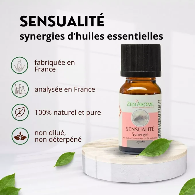 Huile Essentielle Synergie Sensualité