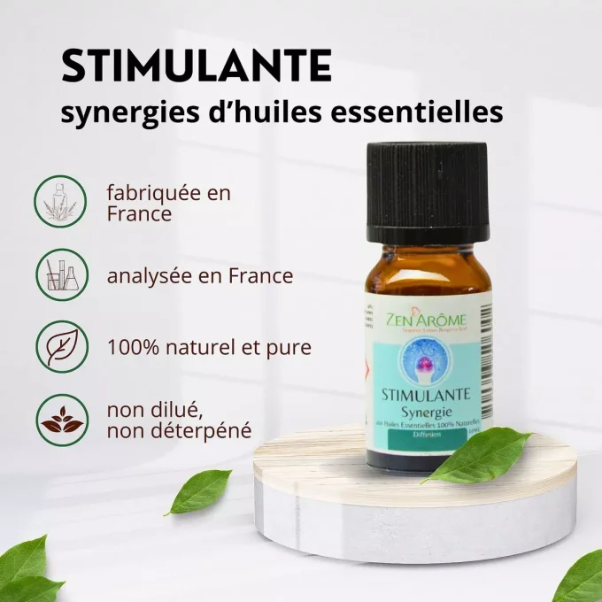 Huile Essentielle Synergie Stimulante