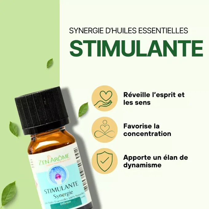 Huile Essentielle Synergie Stimulante