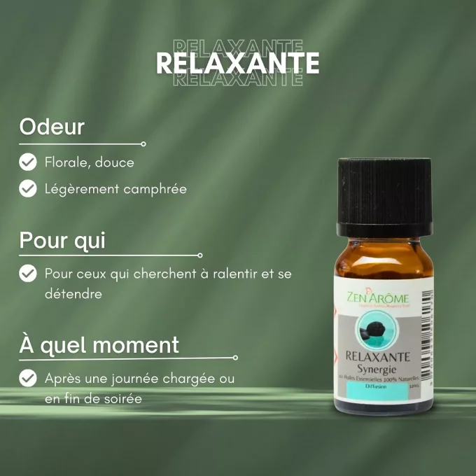 Huile Essentielle Synergie Relaxante