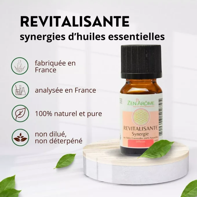 Huile Essentielle Synergie Revitalisante