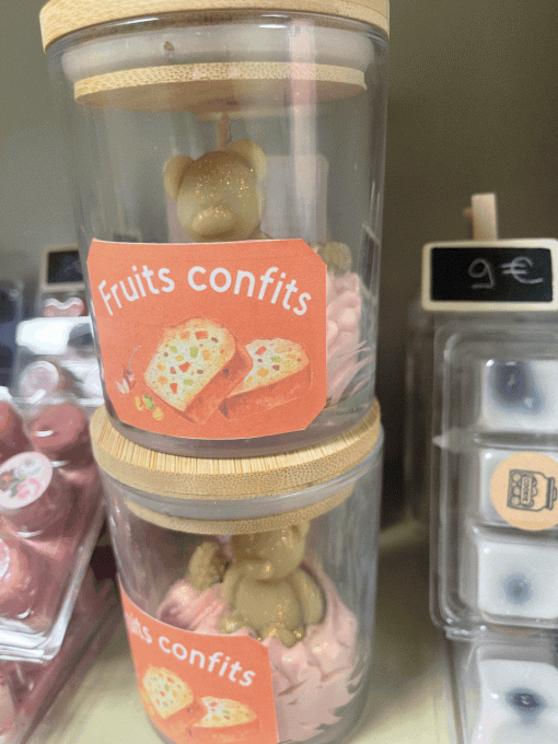 Bougie fruits confits 