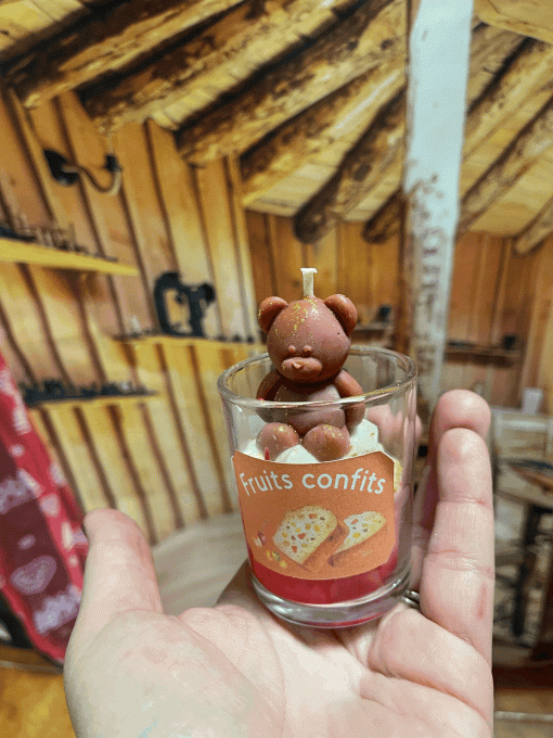 Bougie fruits confits 