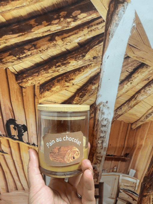 Bougie Gourmande Pain au Chocolat